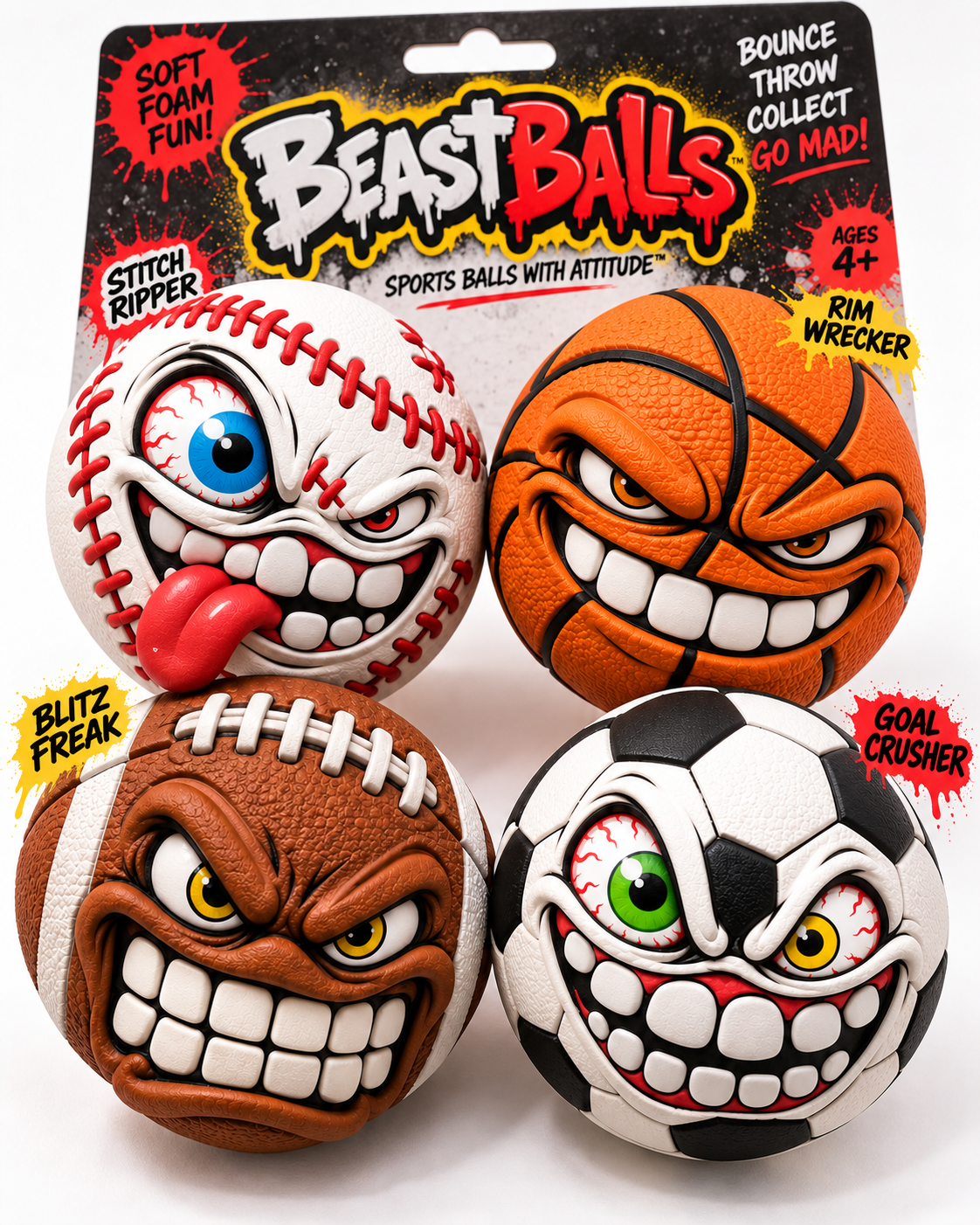 Beast Balls (4-Pack)