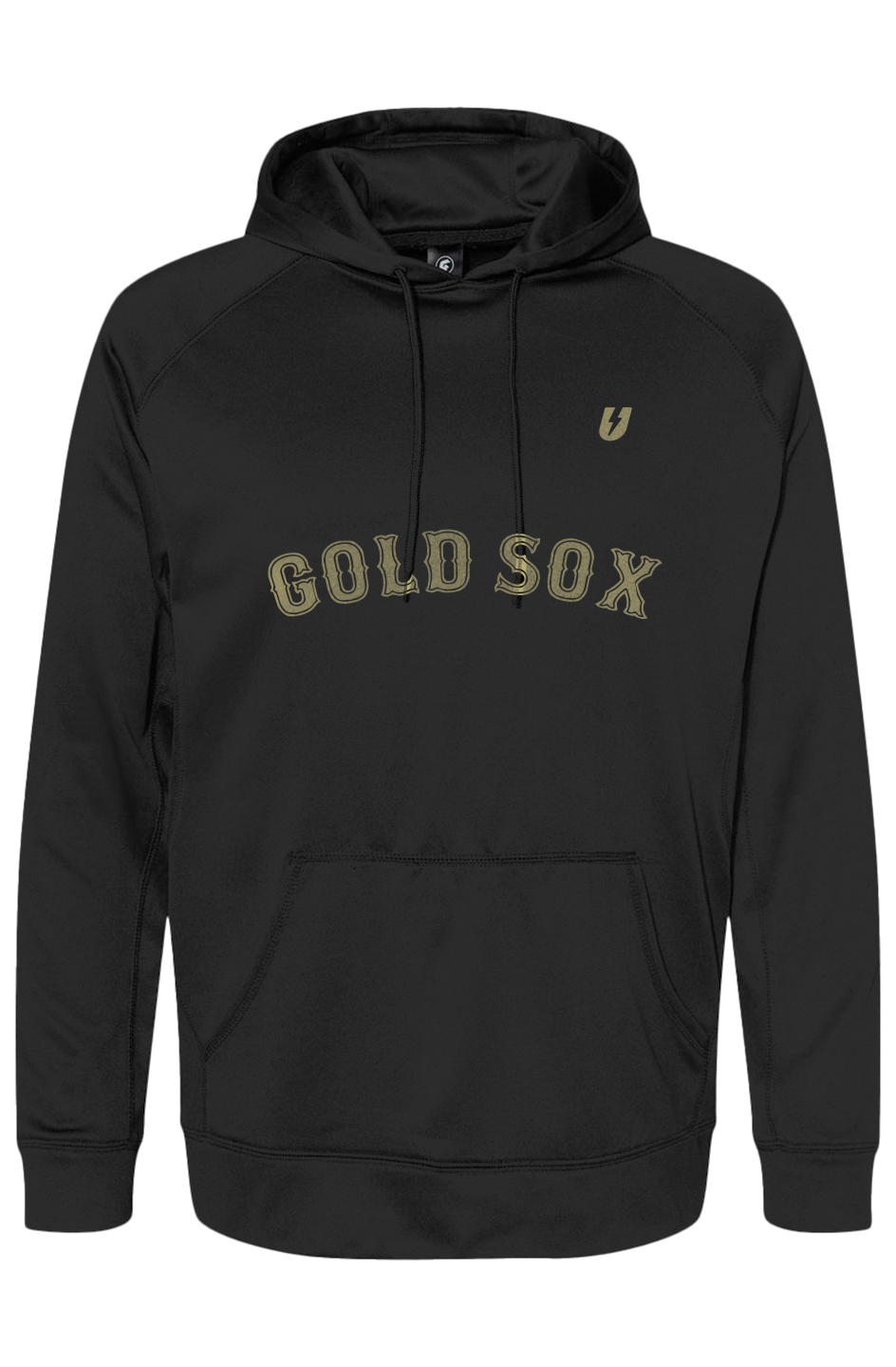 Gold Sox Performance Hoodie (Black)